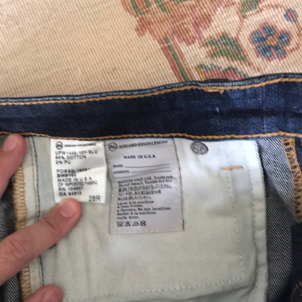 AGJeans Stilt Ankle Length Cigarette - 10Y Denim - Picture 5 of 6